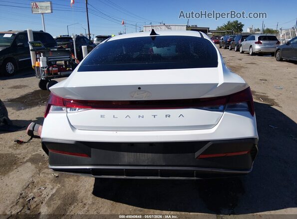 KMHLL4DG5SU988158 2025 HYUNDAI ELANTRA White 