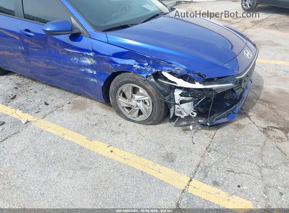 KMHLL4DG5TU107377 2026 HYUNDAI ELANTRA Blue Դիմացի տեսք