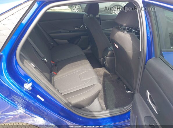 KMHLL4DG5TU107377 2026 HYUNDAI ELANTRA Blue VIN կոդի պիտակի տեսք