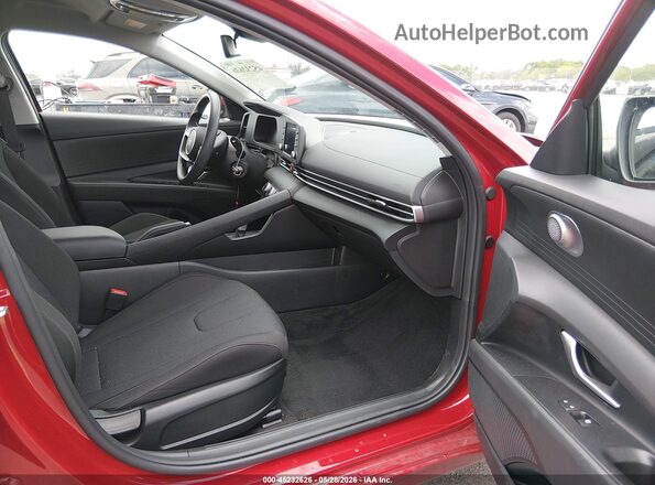 KMHLL4DG6SU053439 2025 HYUNDAI ELANTRA Red Vista interior delantera
