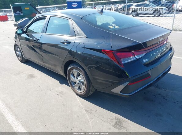 KMHLL4DG6TU187739 2026 HYUNDAI ELANTRA Черный Задняя левая четверть