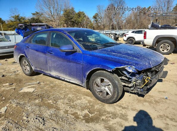 KMHLL4DG7RU825568 2024 HYUNDAI ELANTRA Blue Передня права чверть