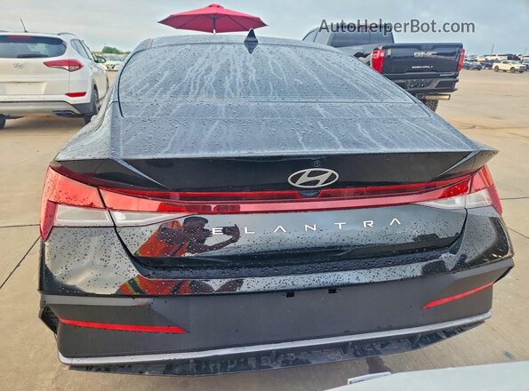 KMHLL4DG7SU002533 2025 HYUNDAI ELANTRA Black Հետևի տեսք