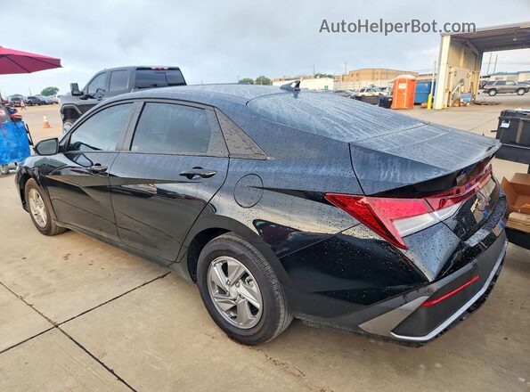 KMHLL4DG7SU002533 2025 HYUNDAI ELANTRA Black Հետևի ձախ