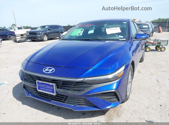 KMHLL4DG7SU002872 2025 HYUNDAI ELANTRA Blue Przód lewy