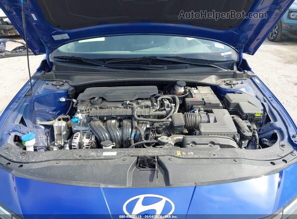 KMHLL4DG7SU002872 2025 HYUNDAI ELANTRA Blue Widok z tyłu