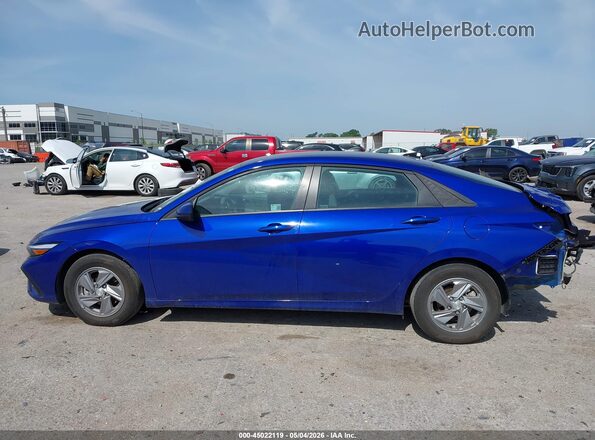 KMHLL4DG7SU002872 2025 HYUNDAI ELANTRA Blue Widok wnętrza 360 stopni