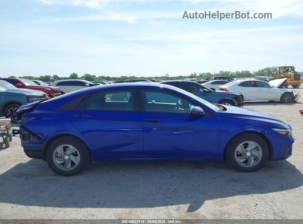 KMHLL4DG7SU002872 2025 HYUNDAI ELANTRA Blue Widok wnętrza z tyłu