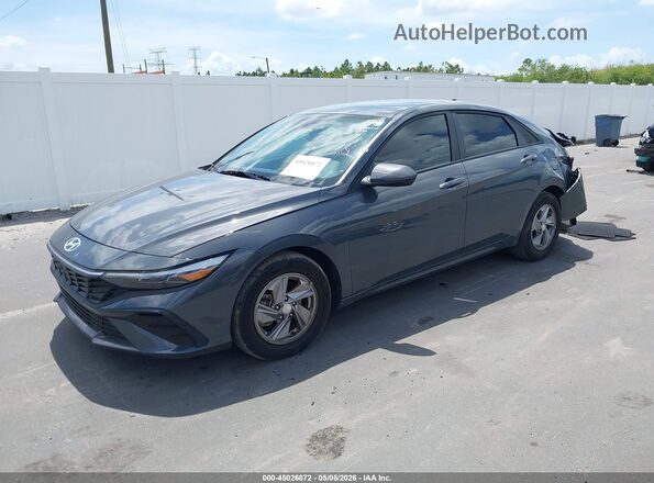 KMHLL4DG7SU970678 2025 HYUNDAI ELANTRA Gray Vista tres cuartos delantera izquierda