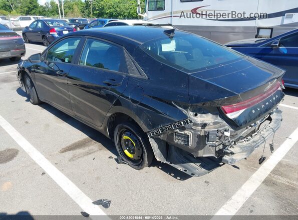 KMHLL4DG8RU769902 2024 HYUNDAI ELANTRA Черный Задняя левая четверть