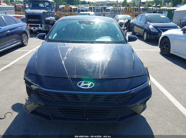 KMHLL4DG8RU769902 2024 HYUNDAI ELANTRA Черный Вид задней части салона