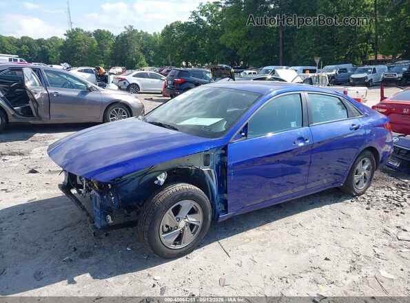KMHLL4DG8SU031863 2025 HYUNDAI ELANTRA Blue Przód lewy