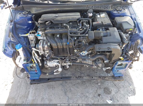 KMHLL4DG8SU031863 2025 HYUNDAI ELANTRA Blue Widok z tyłu