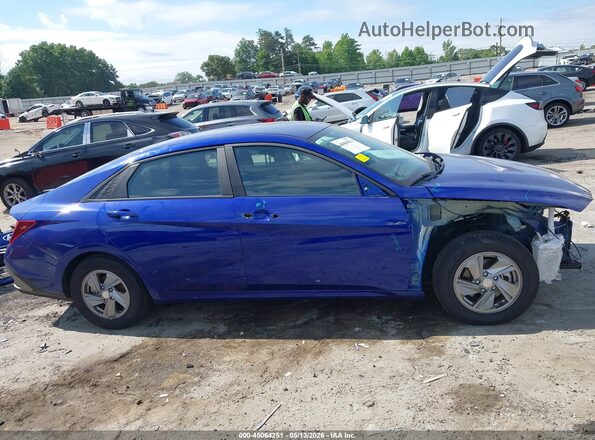 KMHLL4DG8SU031863 2025 HYUNDAI ELANTRA Blue Widok wnętrza 360 stopni