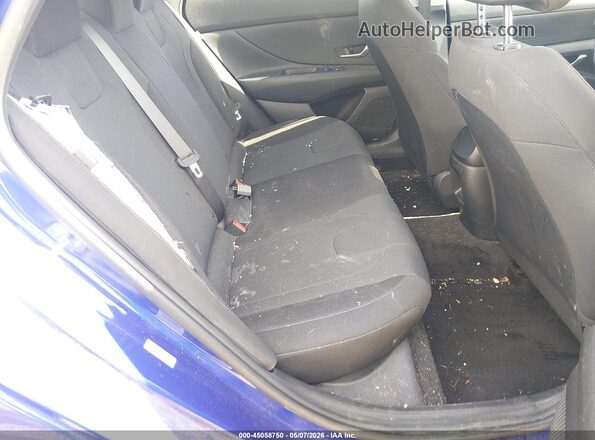 KMHLL4DG8SU082716 2025 HYUNDAI ELANTRA Blue Widok naklejki z numerem VIN