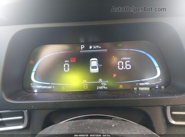 KMHLL4DG8SU082716 2025 HYUNDAI ELANTRA Blue Widok tylnych siedzeń