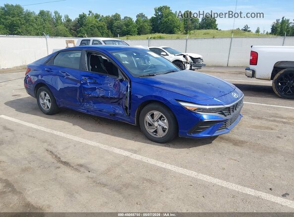 KMHLL4DG8SU082716 2025 HYUNDAI ELANTRA Blue Widok z przodu