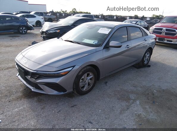 KMHLL4DG8SU089312 2025 HYUNDAI ELANTRA Silver წინა მარცხენა ხედი სამი მეოთხედიდან