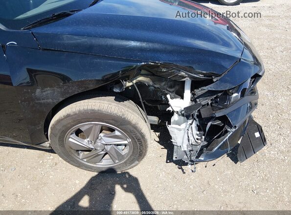 KMHLL4DG8SU854180 2025 HYUNDAI ELANTRA Black Դիմացի տեսք