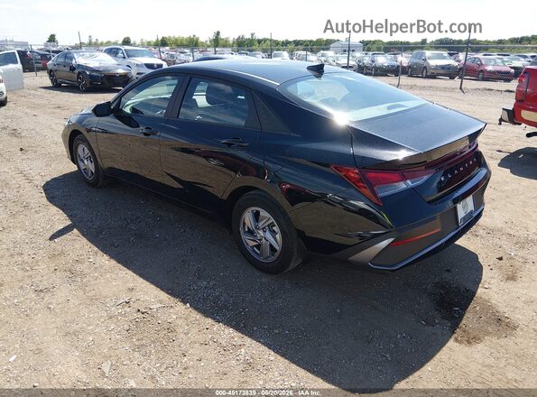 KMHLL4DG8SU854180 2025 HYUNDAI ELANTRA Black Հետևի ձախ