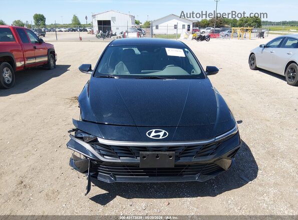 KMHLL4DG8SU854180 2025 HYUNDAI ELANTRA Black Սարքավորումների վահանակի տեսք