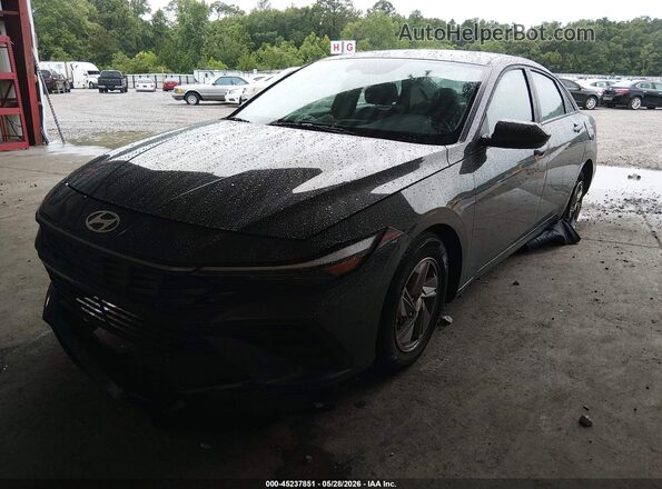 KMHLL4DG9SU025621 2025 HYUNDAI ELANTRA Gray Առջևի ձախ երեք քառորդ տեսարան