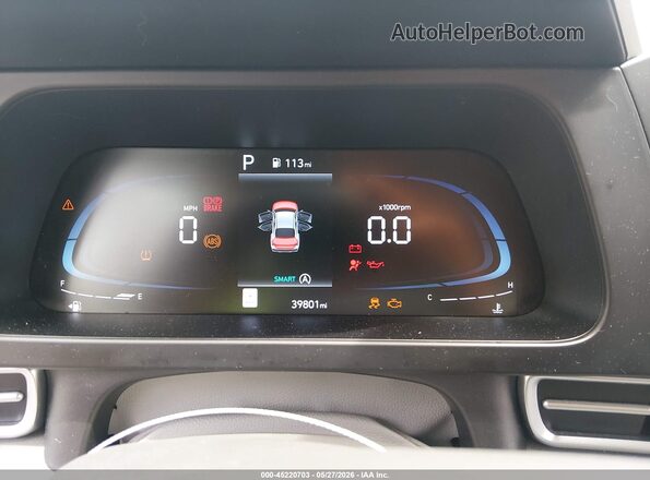 KMHLL4DGXRU741843 2024 HYUNDAI ELANTRA Silver Vista de los asientos traseros