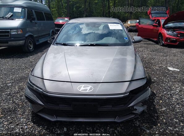 KMHLL4DGXRU741843 2024 HYUNDAI ELANTRA Silver Vista interior trasera