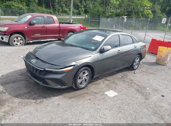 KMHLL4DGXRU814547 2024 HYUNDAI ELANTRA Gray Передня ліва чверть