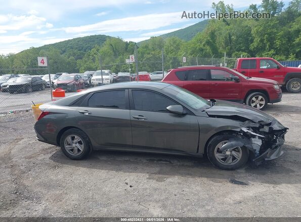 KMHLL4DGXRU814547 2024 HYUNDAI ELANTRA Gray Вид задньої частини салону