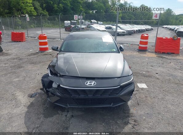 KMHLL4DGXRU814547 2024 HYUNDAI ELANTRA Gray Вид щитка приладів