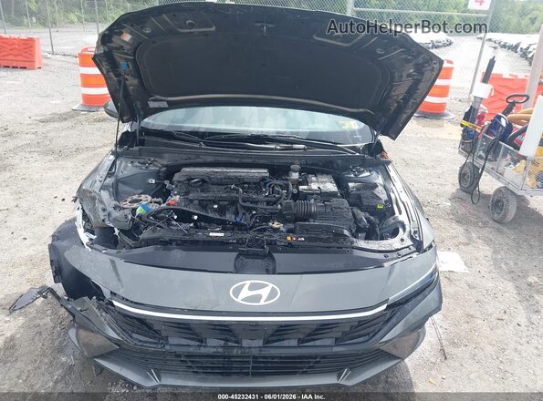 KMHLL4DGXRU814547 2024 HYUNDAI ELANTRA Gray Вид ззаду