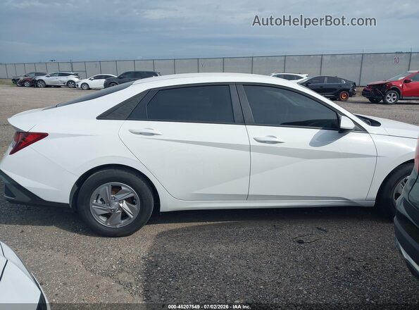 KMHLL4DGXSU044047 2025 HYUNDAI ELANTRA White Rear interior view