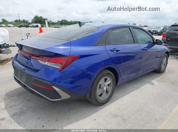KMHLL4DGXSU971288 2025 HYUNDAI ELANTRA Blue უკანა მარჯვენა