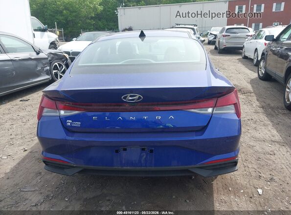 KMHLM4AG2NU259282 2022 HYUNDAI ELANTRA Синий 