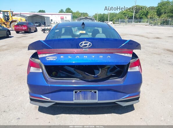 KMHLM4AG3MU071496 2021 HYUNDAI ELANTRA Blue 