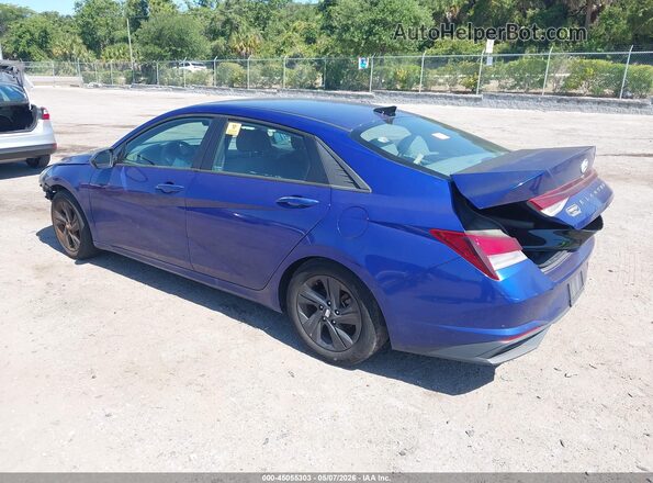 KMHLM4AG3MU071496 2021 HYUNDAI ELANTRA Blue 