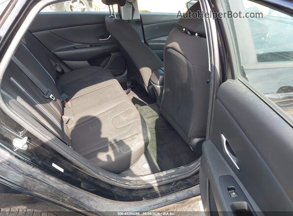KMHLM4AG3PU623504 2023 HYUNDAI ELANTRA Black Widok naklejki z numerem VIN