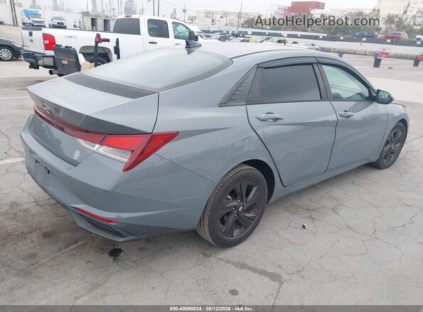 KMHLM4AG4MU156508 2021 HYUNDAI ELANTRA Gray Trasero derecho