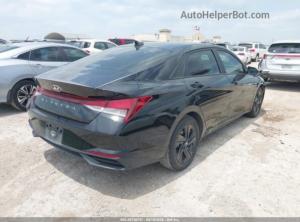KMHLM4AG4PU582946 2023 HYUNDAI ELANTRA Black Задня права чверть