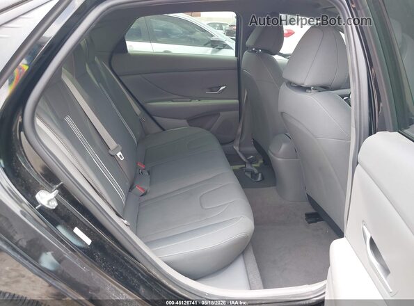 KMHLM4AG4PU582946 2023 HYUNDAI ELANTRA Black Вид наклейки з VIN-кодом