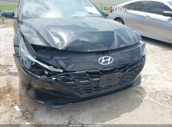 KMHLM4AG4PU582946 2023 HYUNDAI ELANTRA Black Вид спереду