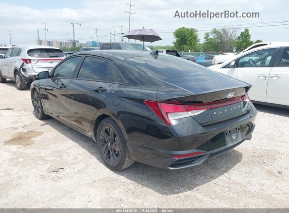 KMHLM4AG4PU582946 2023 HYUNDAI ELANTRA Black Задня ліва чверть