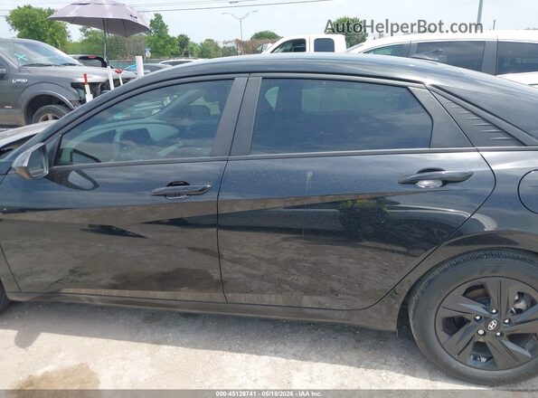 KMHLM4AG4PU582946 2023 HYUNDAI ELANTRA Black Панорамний вид салону 360°
