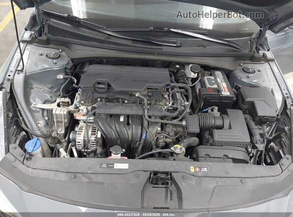KMHLM4AG6MU065711 2021 HYUNDAI ELANTRA Gray Հետևի տեսք