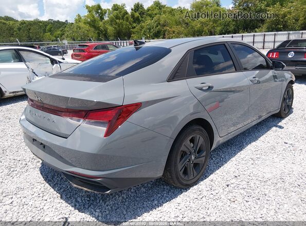 KMHLM4AG6NU291376 2022 HYUNDAI ELANTRA Gray Trasero derecho