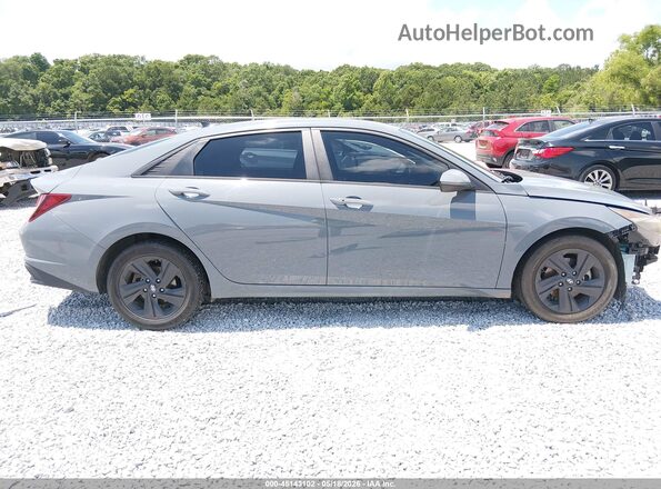 KMHLM4AG6NU291376 2022 HYUNDAI ELANTRA Gray Vista del cuadro de instrumentos