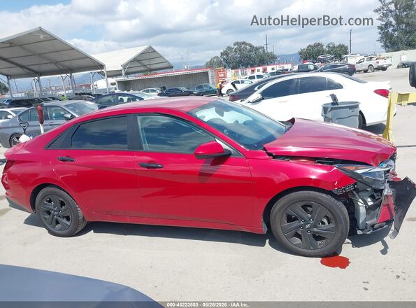 KMHLM4AG8MU066455 2021 HYUNDAI ELANTRA Red 360 interior view