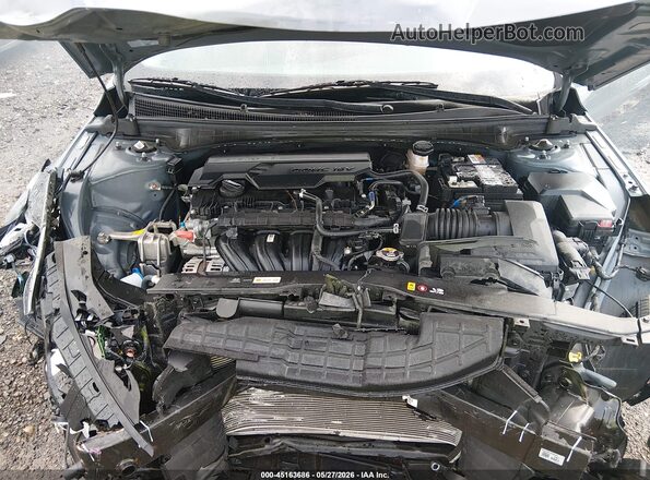 KMHLM4AG8MU148041 2021 HYUNDAI ELANTRA Blue უკანა ხედი