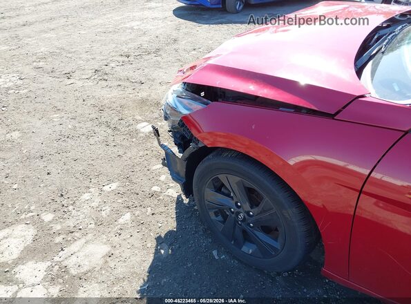 KMHLM4AG8PU512012 2023 HYUNDAI ELANTRA Red Դիմացի տեսք